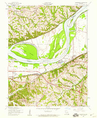 Chesterfield 1954 topographic map thumbnail