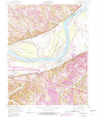 Chesterfield 1954 topographic map thumbnail