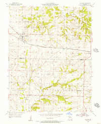 Chilhowee 1955 topographic map thumbnail