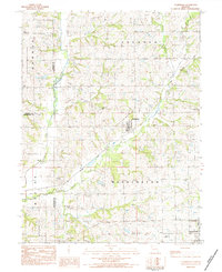 Clarksdale 1983 topographic map thumbnail