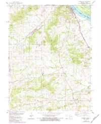 Clarksville 1978 topographic map thumbnail