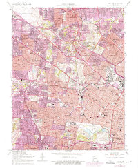 Clayton 1954 topographic map thumbnail