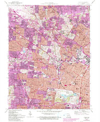 Clayton 1954 topographic map thumbnail