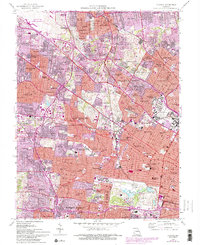 Clayton 1954 topographic map thumbnail