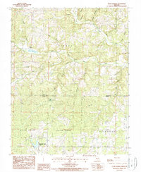 Clear Springs 1987 topographic map thumbnail