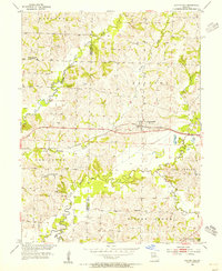 Clifton Hill 1953 topographic map thumbnail