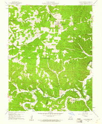 Climax Springs 1960 topographic map thumbnail