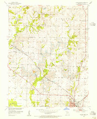 Clinton North 1953 topographic map thumbnail
