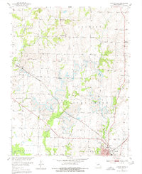 Clinton North 1953 topographic map thumbnail
