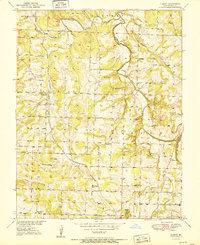 Cliquot 1951 topographic map thumbnail