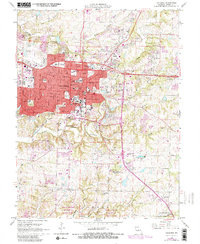 Columbia 1967 topographic map thumbnail