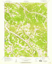 Conns Creek 1954 topographic map thumbnail
