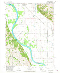 Corning 1966 topographic map preview