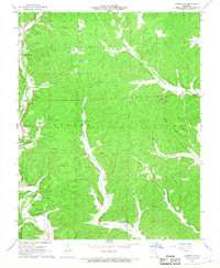 Corridon SE 1967 topographic map thumbnail