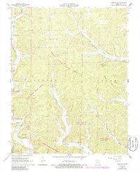 Corridon SE 1967 topographic map thumbnail