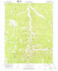 Courtois 1978 topographic map thumbnail