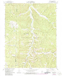 Courtois 1978 topographic map thumbnail