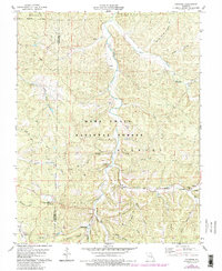 Courtois 1978 topographic map preview