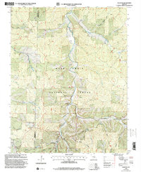 Courtois 1999 topographic map thumbnail