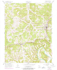 Crocker 1954 topographic map thumbnail