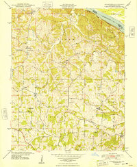 Crosstown 1948 topographic map thumbnail