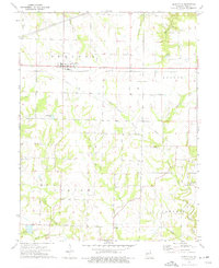 Curryville 1973 topographic map thumbnail