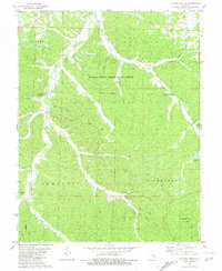 Cyclone Hollow 1981 topographic map thumbnail