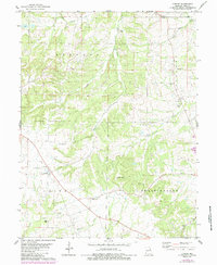 Cyrene 1978 topographic map thumbnail