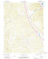 Danby 1964 topographic map thumbnail