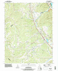 Danby 1993 topographic map thumbnail