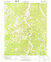 Davisville 1978 topographic map thumbnail