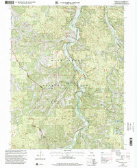Davisville 1999 topographic map thumbnail