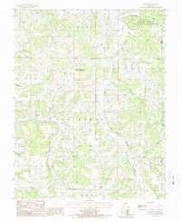 Dawson 1987 topographic map thumbnail