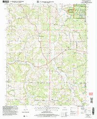 Dawson 2004 topographic map thumbnail