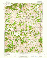 De Kalb 1961 topographic map thumbnail