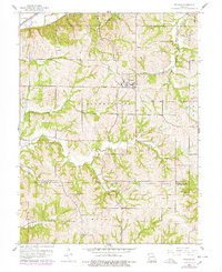 De Kalb 1961 topographic map thumbnail