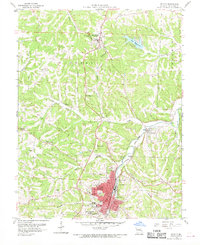 De Soto 1960 topographic map thumbnail