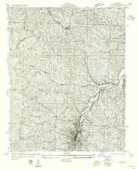 De Soto NE 1955 topographic map thumbnail
