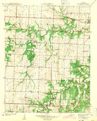 Dederick 1942 topographic map thumbnail