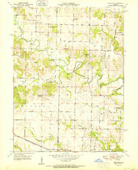 Deer Ridge 1951 topographic map thumbnail