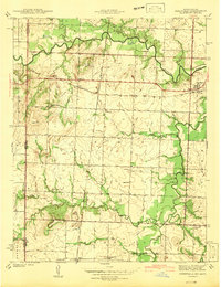 Deerfield 1942 topographic map thumbnail