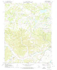 Defiance 1972 topographic map thumbnail