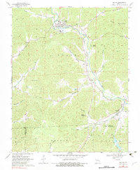 Des Arc 1969 topographic map thumbnail