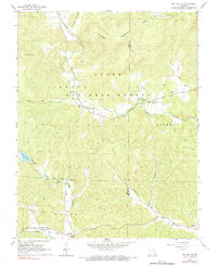 Des Arc NE 1968 topographic map thumbnail