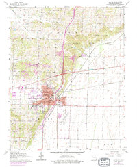 Dexter 1963 topographic map preview