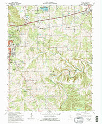 Dillon 1992 topographic map thumbnail
