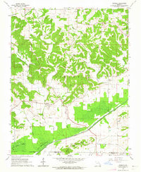 Dongola 1963 topographic map thumbnail