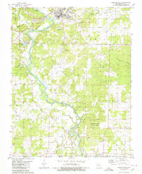 Doniphan South 1980 topographic map thumbnail