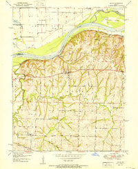 Dover 1951 topographic map thumbnail