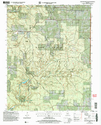 Dyestone Mountain 2004 topographic map thumbnail